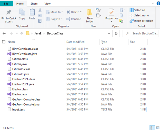 Class Files in Root Folder